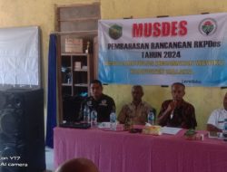 Wujudkan Aspirasi Masyarakat,Pemdes Lorotolus Kembali Adakan Musrenbangdes 2024