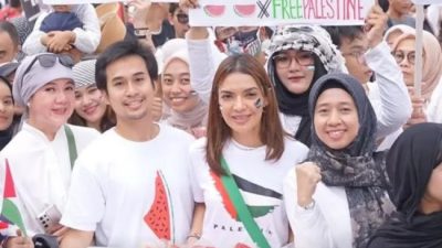 Najwa Shihab ikut turun ke Monas ikut bela Palestina 2263853992