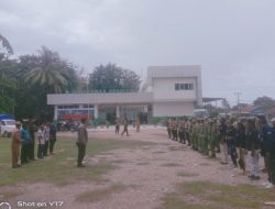 Polsek Malaka Barat Kawal Distribusi Logistik Pemilu 2024 Dari PPK Menuju PPS