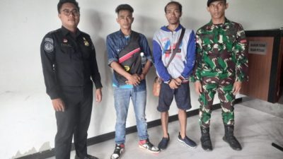 PMI Non Prosedural Berhasil di cegah Satgas Pamtas RI-Malaysia.isth