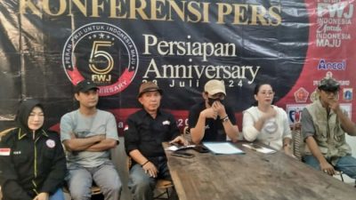 Anniversary Ke 5 FWJ Indonesia Tanamkan Nilai Budaya Bangsa, Songsong Indonesia Maju.isth