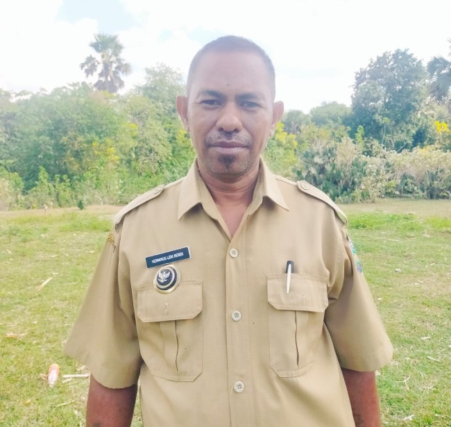 Kades Kletek Herminus Prioritaskan Infrastruktur Jalan Dan Air Bersih,BPD Apresiasi Program Kerjanya 1 Kepala Desa Kletek, Kecamatan Malaka Tengah, Kabupaten Malaka Herminus Leki Bere.isth