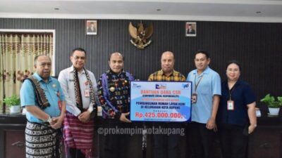 Pemkot Kupang Terima Bantuan CSR Bank NTT untuk Program Rumah Layak Huni