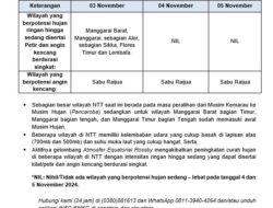 BMKG Peringatkan Cuaca Ekstrem di NTT, Berikut Wilayah Terdampak 2 IMG 20241103 WA0014