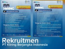 Buruan Daftar! Sebelum Ditutup Rekruitmen PT Kliring Berjangka Indonesia