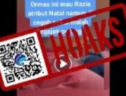 Hoaks! Video Viral Berisi Narasi Pemecah Belah Agama