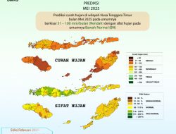 Cuaca Ekstrem di NTT, Pantauan BMKG Adanya Bibit Siklon Tropis