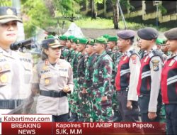 Hal Penting! Disampaikan Kapolres TTU Saat Pimpin Apel Gelar Pasukan Operasi Turangga