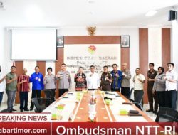 Perangi Pungli! Ombudsman & Satgas Saber Pungli Petakan Area Rawan di NTT
