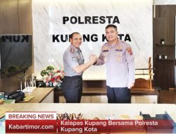Kepala Lapas Kupang dan Polresta Kupang Kota Perkuat Sinergi untuk Keamanan WBP