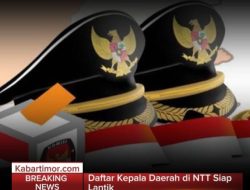 Berikut Nama Kepala Daerah Terpilih di NTT Siap Dilantik Presiden Prabowo Pada 20 Februari 2025
