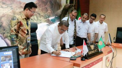 Gubernur NTT Tanda Tangan PKS OP4D, Perkuat Sinergi Pajak Pusat dan Daerah