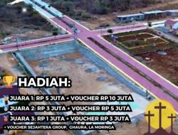 Kupang Punya Festival Paskah Unik! Lomba Salib di Jalan Berbentuk Salib Raksasa