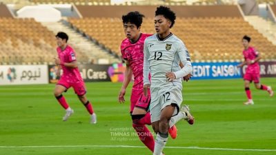 Timnas Indonesia U-17 Tertinggal 0-2 dari Korea Utara U-17 di Babak Pertama Perempat Final Piala Asia U-17 2025