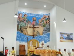 Cahaya Iman di Dokeng, Uskup Larantuka Bawa Berkat Kasih