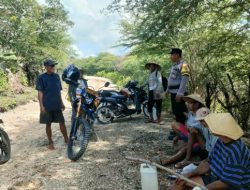 Bhabinkamtibmas Polsek Pantaibaru Perkuat Kamtibmas Desa Sonimanu