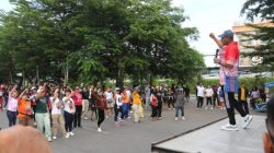 Johni Asadoma Ajak Warga Hidup Sehat dan Siap Sambut PON 2028