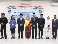 Lantik Kepala Bapenda, Ini Harapan Gubernur Melki Laka Lena
