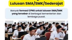 Peluang 43 Formasi CPNS untuk Lulusan SMA/SMK, Cek Daftar Instansi