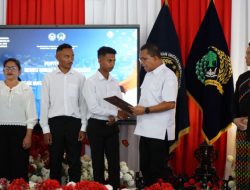 Gubernur Melki Ikuti Upacara HUT RI dan Serahkan Remisi bagi Warga Binaan di LPKA Kupang 