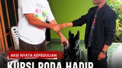 Rayakan HUT ke-81 RI, Filmon Loasana Salurkan Kursi Roda untuk Warga Sikumana