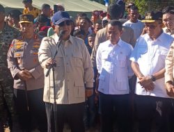 Tiba di Nagekeo, Presiden Prabowo Pastikan Penanganan Gempa Flores Berjalan Optimal