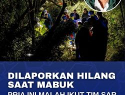 Dilaporkan Hilang Saat Mabuk, Pria Ini Malah Sibuk Ikut Mencari Dirinya Sendiri