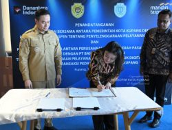 Pasar Kota Kupang Naik Kelas, Pemkot Gandeng Bank Mandiri Taspen Perkuat Transaksi Digital