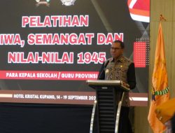 Wagub Johni Asadoma: Kepala Sekolah Itu Lokomotif, Kalau Lemah Semua Gerbong Ikut Lemah