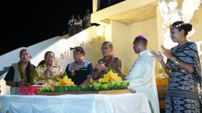 Di TTU, Gubernur Melki Laka Lena: Jadikan Gereja St. Mikhael Bitefa Mercusuar Keluarga dan Ekonomi Umat Lewat OVOP 8 IMG 20260922 WA0034