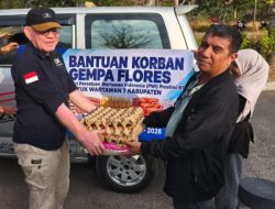Tanpa Bedakan Organisasi, PWI NTT Bantu 24 Jurnalis di 7 Kabupaten Terdampak Gempa Flores